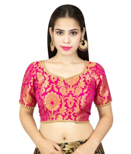 Designer Banarasi Blouse for Saree & Lehengas