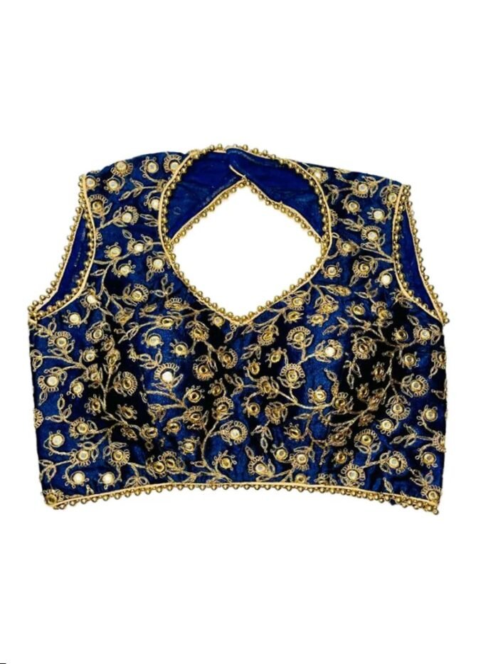 Gold & Black Multi Combination Blouses For All Occasions